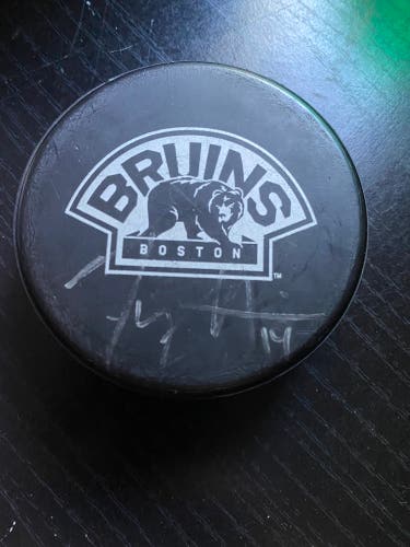 Authentic Tyler Seguin Rookie Year Signed Puck “In Person”