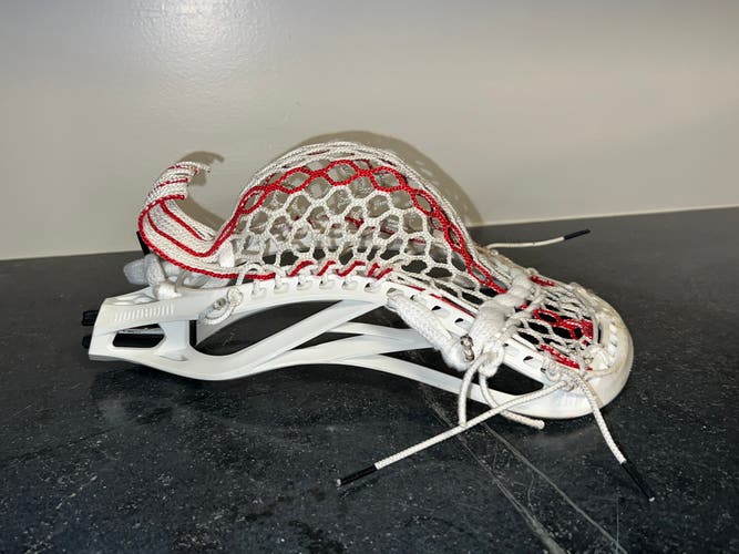 Barely Used Strung Warrior Evo 5 Lacrosse Head
