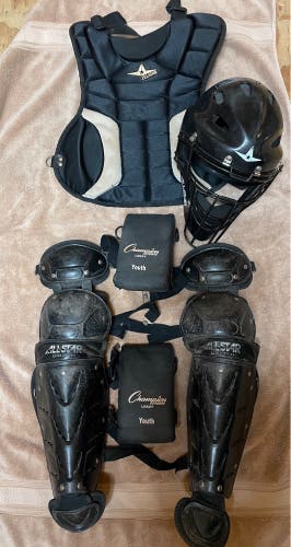 All Star Catcher's Equipment Set Youth Size