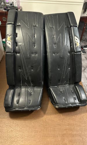 Brian NetZero Goalie Pads Black 25”