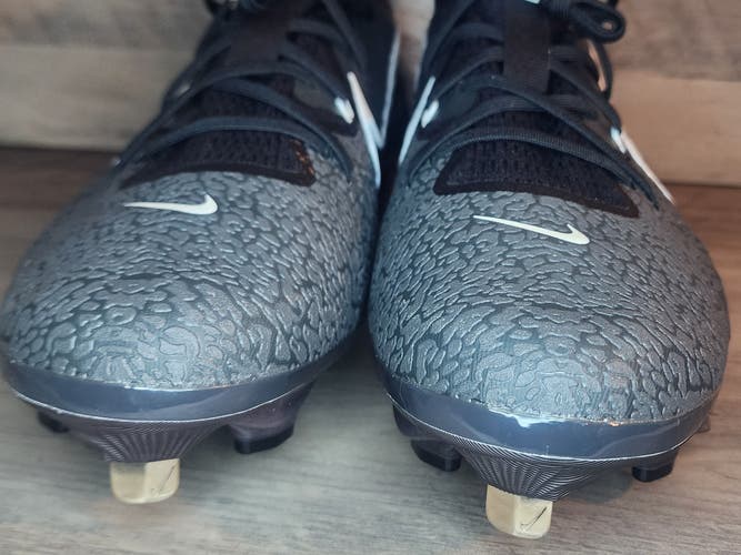 Black New Adult Men's Size 11 (Women's 12) Metal Nike High Top Alpha Huarache NXT