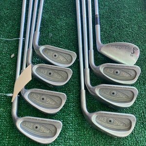 Ping Eye 2+ Right Iron Set (4,5,6,7,8,9,PW, SW, Putter, 3W, 5W) + Jones Standing Bag