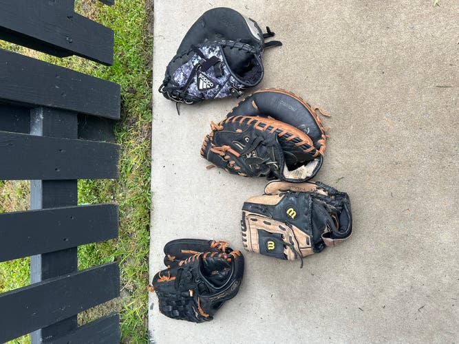 Used Baseball gloves