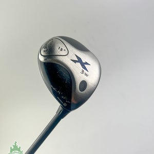 Used RH Callaway X 2008 3 Fairway Wood 15* 65g Stiff Graphite Golf Club w/HC