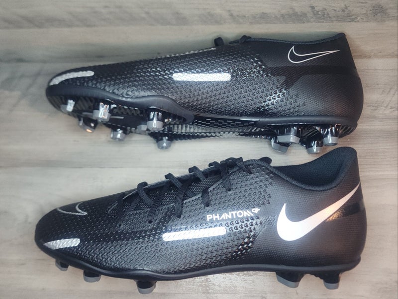 Nike Air Zoom T90 Supreme FG Black Silver Total 90 Supremacy Sz 13 Soccer  Cleats