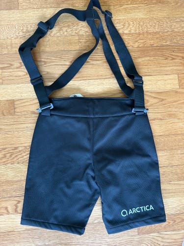 Arctica Ski Race Training Shorts w/Suspenders And Belt Loops, Size XS Adult, great for kids