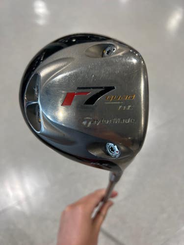 Used Men's TaylorMade R7 Quad Right Driver Stiff 10.5