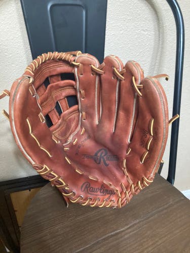 Relaced/reconditioned Rawlings “SG”96 Outfield Glove-14’ RHT