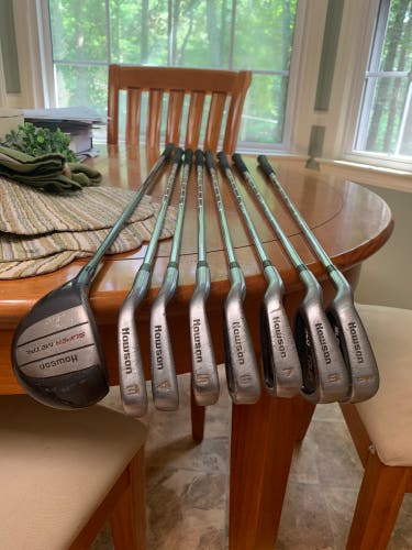 Left handed 8 pc golf iron set