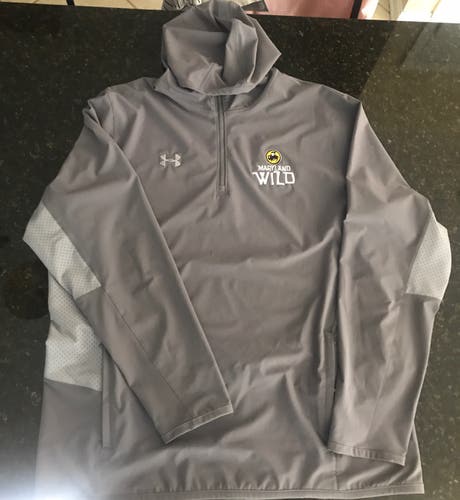 Under Armour Quarter Zip Pullover (Gray)