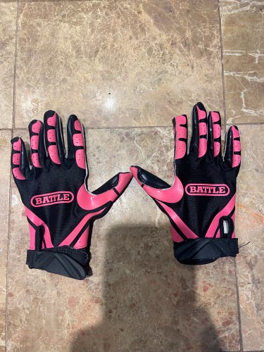 Pink Adult Small Battle Gloves