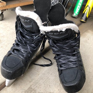 Used CCM Tacks 9050 Hockey Skates D&R (Regular) 4.0 - Junior