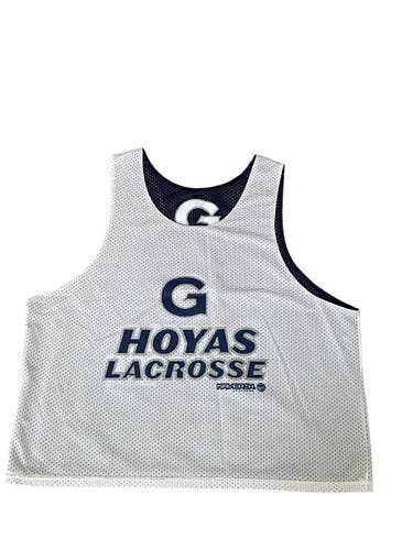 Georgetown Lacrosse Player Reversible Mesh Pinnie L