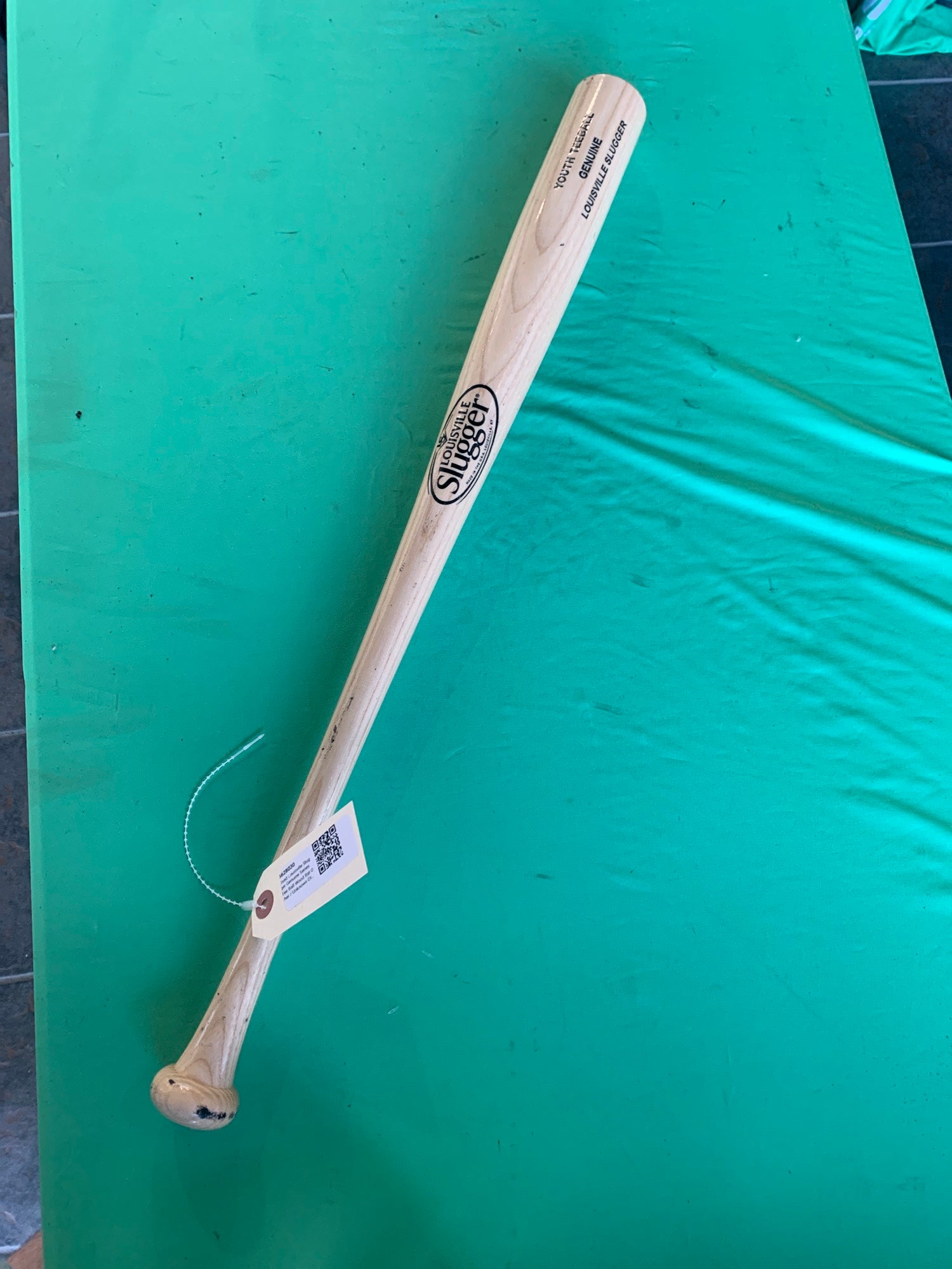 Used Louisville Slugger Genuine Series Tee Ball Wood Bat 26