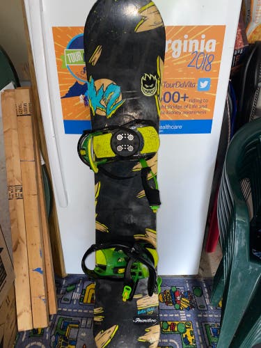 Unisex  K2 With Bindings Medium Flex Directional Twin Snowboard