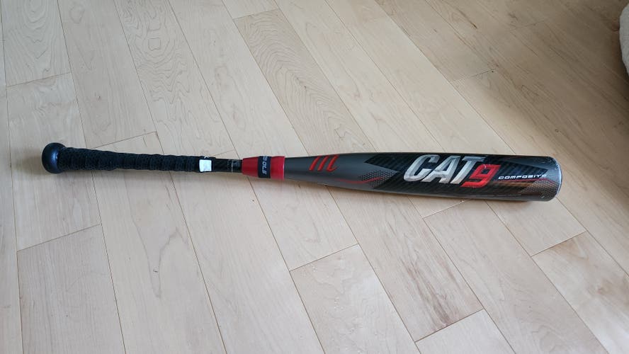 Used USSSA Certified Marucci CAT 9 Composite Composite Bat 30/20 Drop -10 20oz - new grip and taper