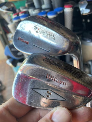 Wilson Golf Wedges 2 Pc Set In Right Handed Steel shafts  Used