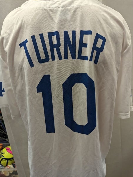 Justin Turner Los Angeles Dodgers Youth Replica Player Jersey - White
