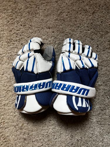 Used Player's Warrior 12" Regulator Lite Lacrosse Gloves