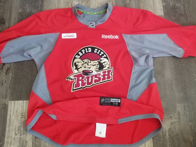 Rapid City Rush 58 Reebok Jersey