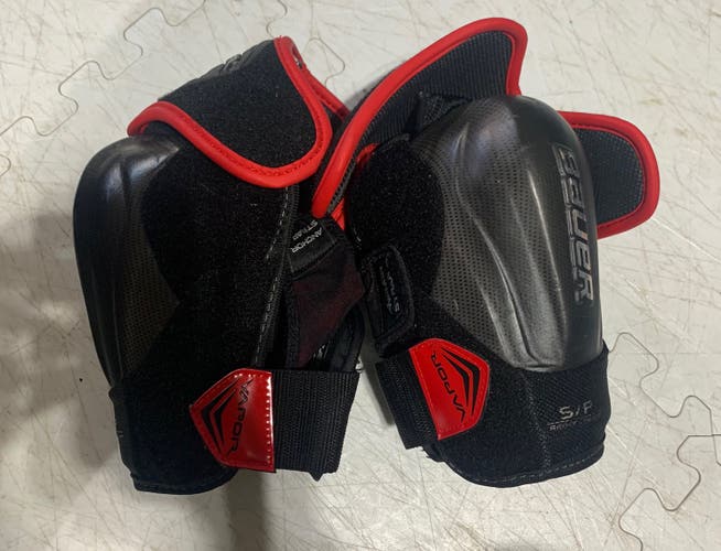 Used Senior Small Bauer Vapor 1X Lite Elbow Pads