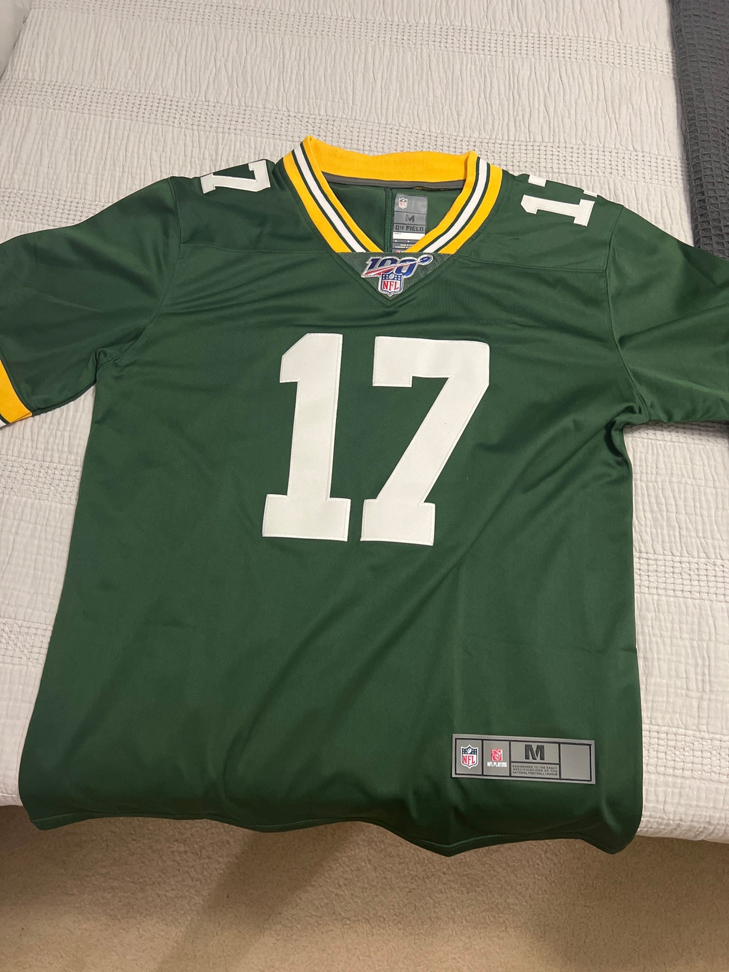 Green Bay Packers Used Medium Nike Jersey