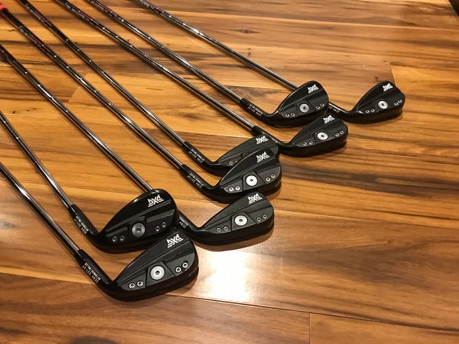Used PXG 0311XP Forged Gen 4-GW Elevate 105 Stiff Flex Steel Golf Set