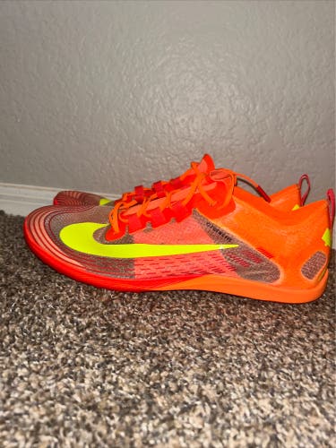 Size 12.5 Nike Zoom Victory XC 5 Shoes Orange Volt Men's AJ0847-801