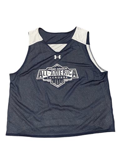Used Large Under Armour All American Reversible Mesh Pinnie