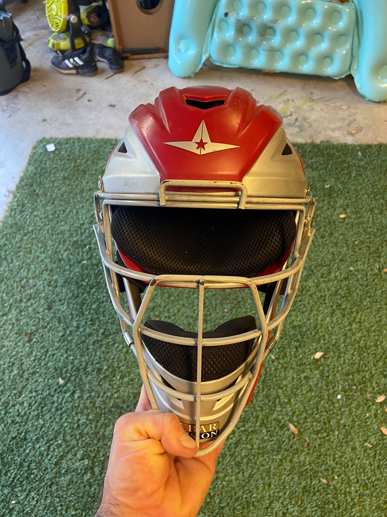 All Star System 7 Axis Catchers Mask Visor