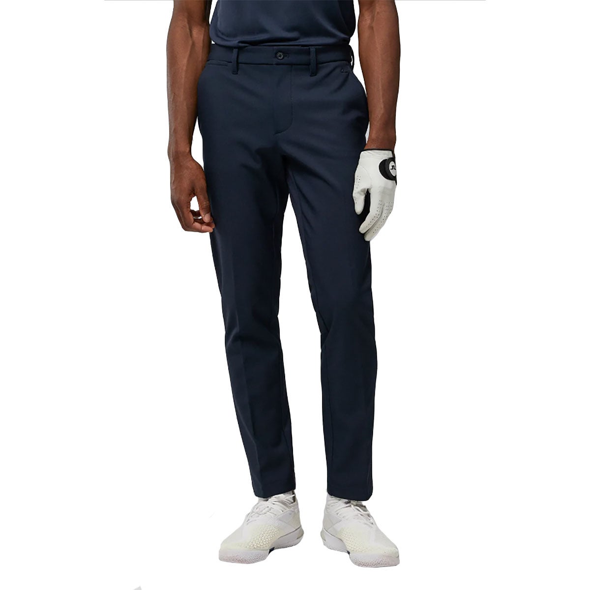 J. Lindeberg Ellott Bonded Fleece Navy Mens Golf Pants