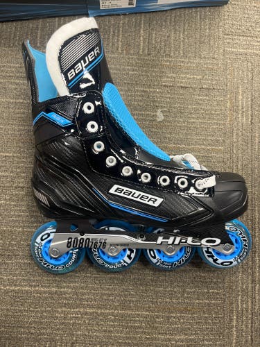 New Bauer Regular Width Size 10 RSX Inline Skates