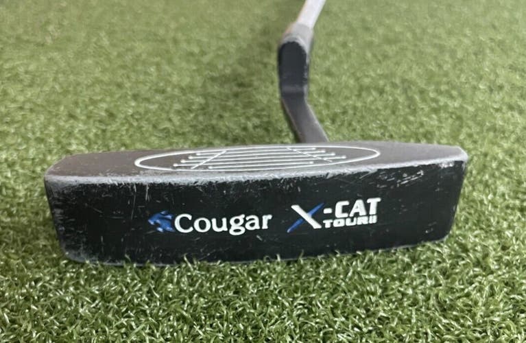 Cougar X-Cat Tour II Blade Putter / RH / Steel ~34.75" / Good Grip / jj8056
