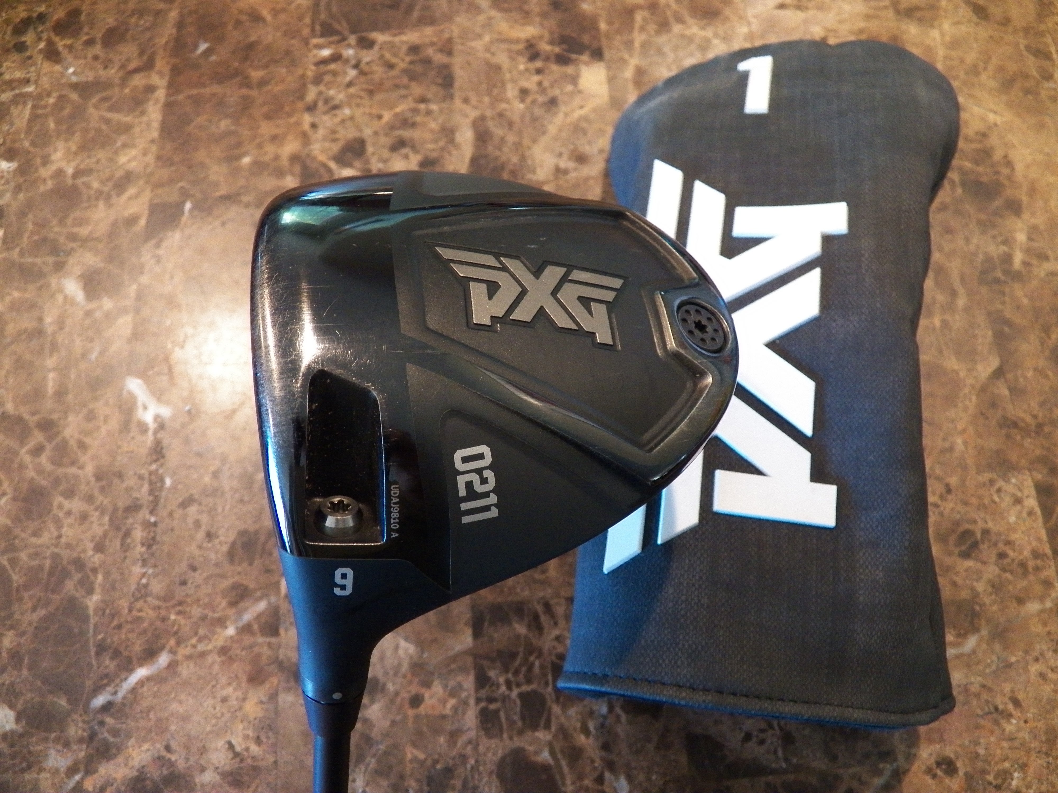 LEFT HAND 2021 PXG 0211 GOLF DRIVER 9* HZRDUS BLACK 5.5 FIRM WITH