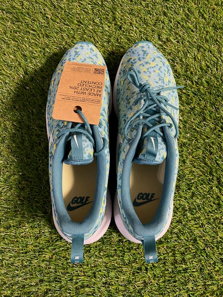 Nike Roshe G Spikeless Golf Shoes Teal Green Camo Mens 9.5  display picture 3