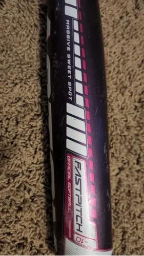 Easton FastPitch Softball Alloy (-10) 18 oz 28" purple bat
