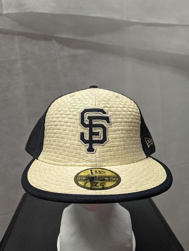 New Era San Francisco Giants 59FIFTY Fitted Hat, Black, Size: 7 3/4