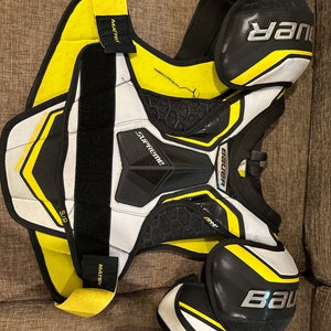 Used Small Bauer  Supreme Matrix Shoulder Pads