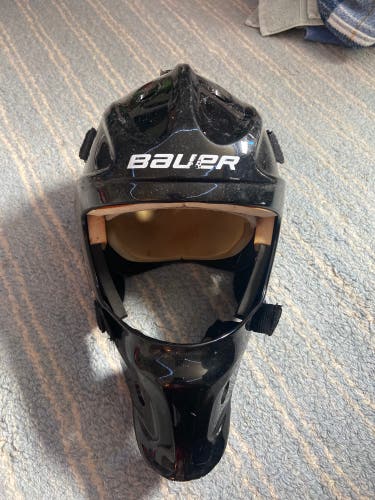 Black Bauer Goalie Helmet