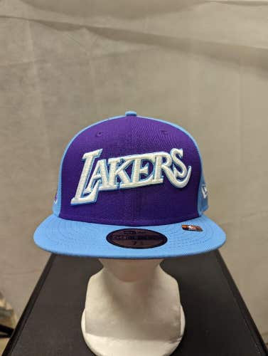 NWS Los Angeles Lakers 2021-22 City Edition New Era 59fifty 7 1/4 NBA75
