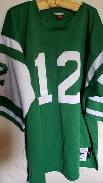 Mitchell & Ness Men's New York Jets Joe Namath #12 White 1968 Throwback  Jersey