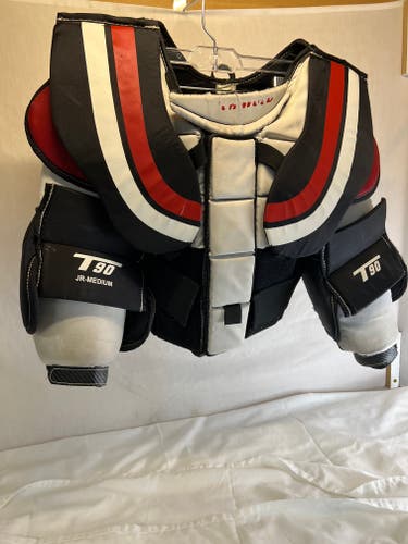 Used Medium Sher-Wood T90 Goalie Chest Protector