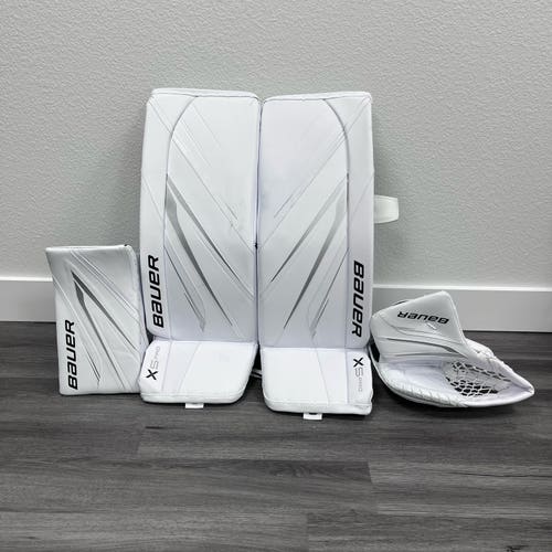 Senior Used ONCE Bauer VAPOR X5PRO Goalie Gear