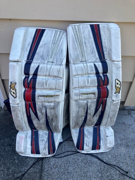 Used 29" Brian's Genetik Goalie Leg Pads Pro Stock