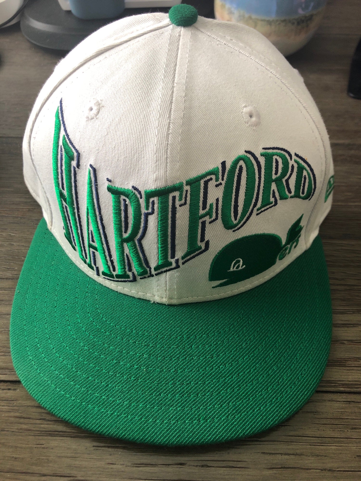 NWT Hartford Whalers 47 Brand Vintage Hockey Mesh Trucker Snapback Hat Cap  NHL