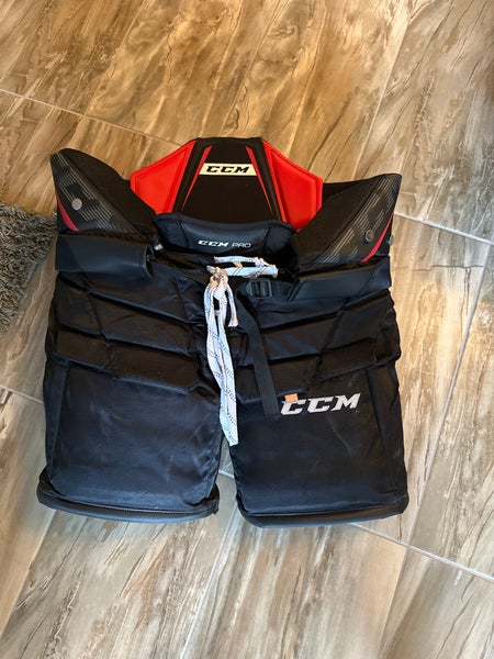 Used XL CCM Premier Pro Hockey Goalie Pants