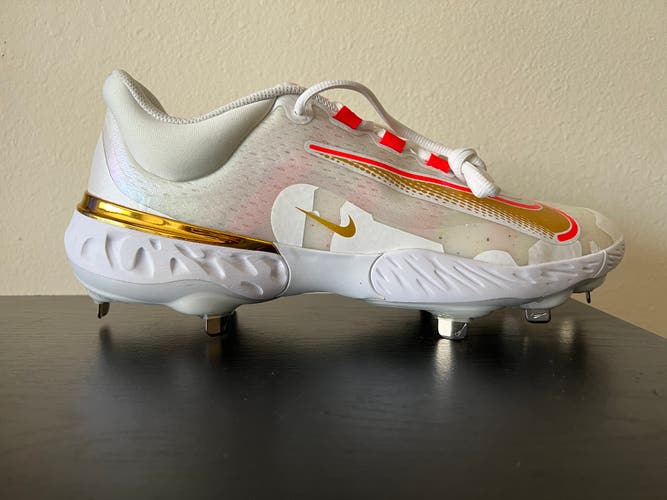 Nike Alpha Huarache Elite 4 Low Metal Baseball Cleats Men's Size 12 FD2745-161.