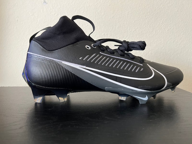 Nike Vapor Edge Pro 360 2 Football Cleats Men's Size 10.5 Black Iron DA5456-010.