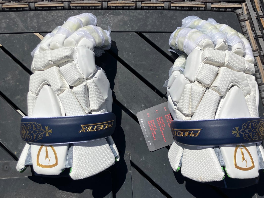 Notre Dame Men's Lacrosse New Player's Adrenaline Phoenix Lacrosse Gloves 13"