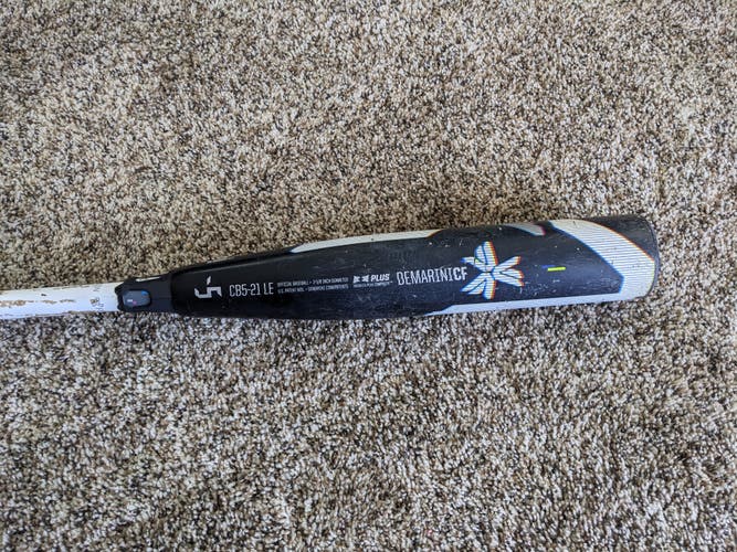 Used USSSA Certified 2021 DeMarini Composite CF Glitch Bat (-5) 26 oz 31"